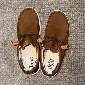 Hey Dude Chestnut Loafers